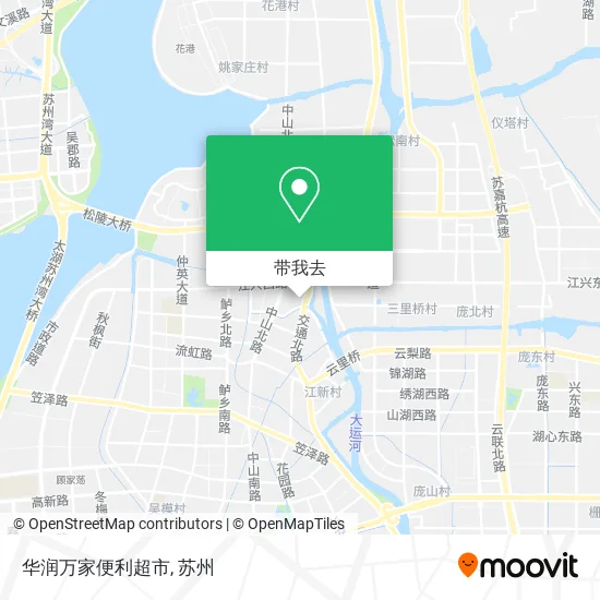 华润万家便利超市地图