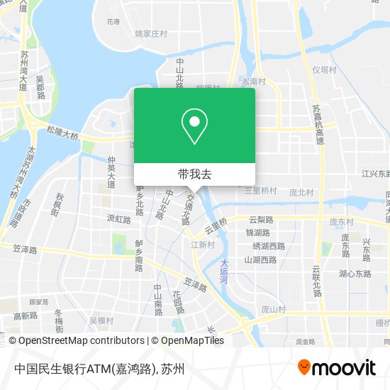 中国民生银行ATM(嘉鸿路)地图