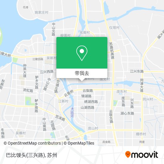 巴比馒头(三兴路)地图