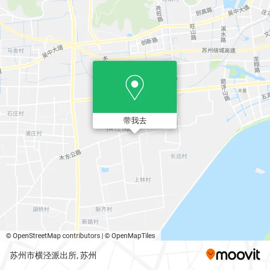 苏州市横泾派出所地图