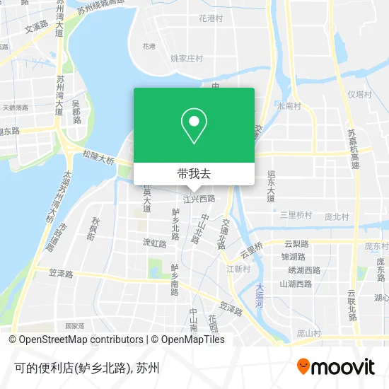 可的便利店(鲈乡北路)地图