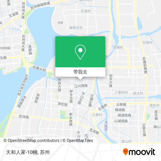 天和人家-10幢地图