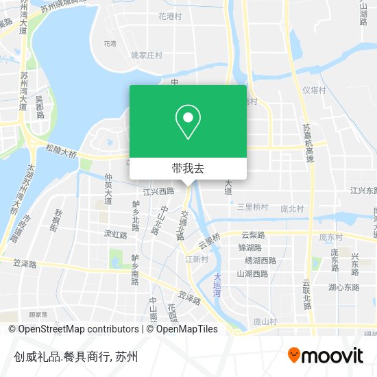 创威礼品.餐具商行地图