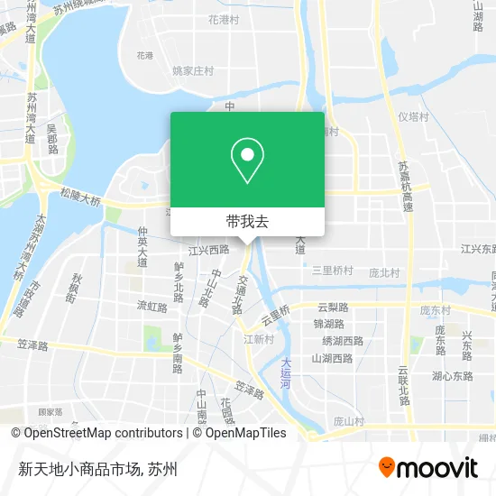 新天地小商品市场地图