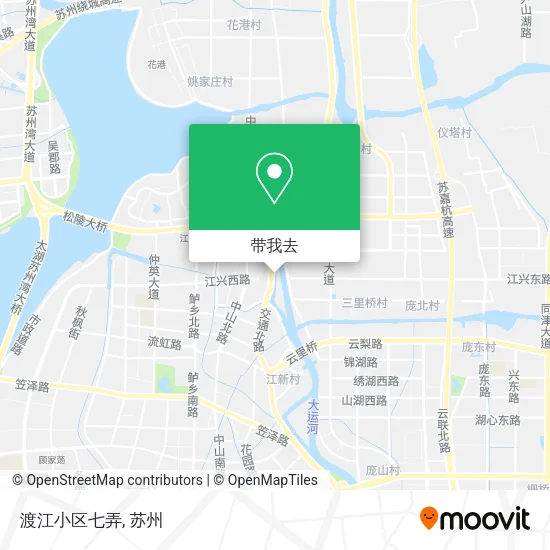 渡江小区七弄地图