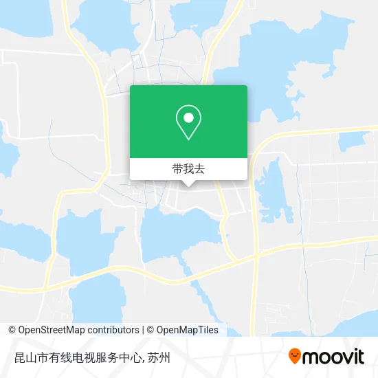 昆山市有线电视服务中心地图