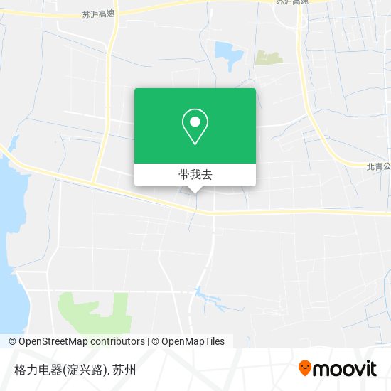 格力电器(淀兴路)地图