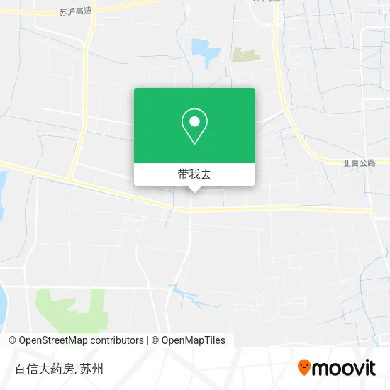 百信大药房地图