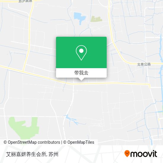 艾丽嘉妍养生会所地图