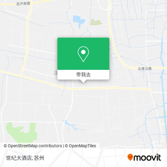 世纪大酒店地图
