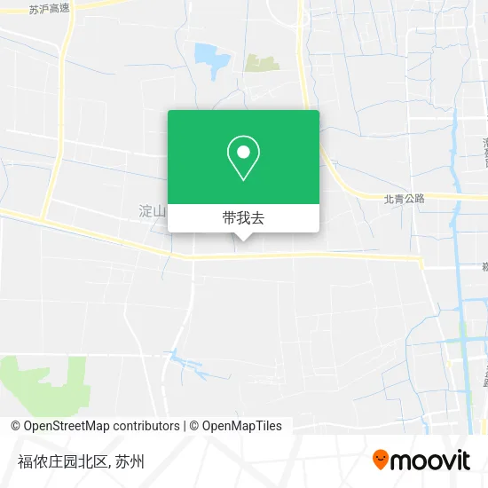 福侬庄园北区地图