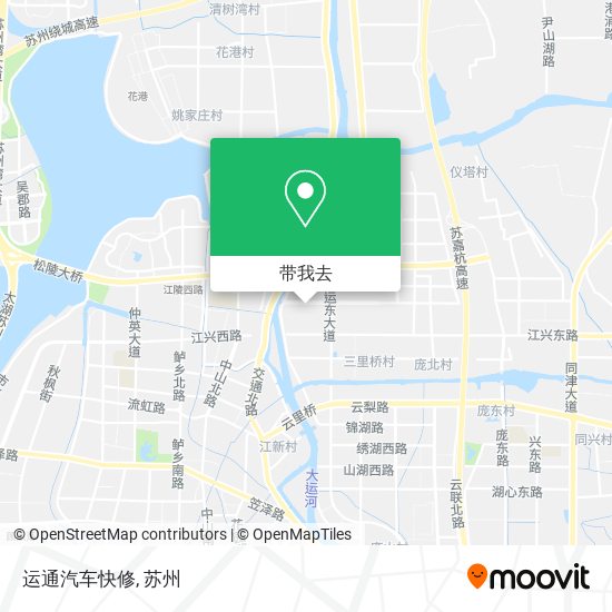 运通汽车快修地图