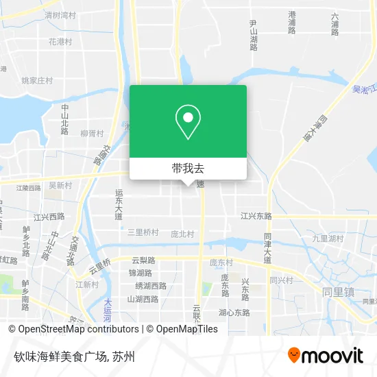 钦味海鲜美食广场地图