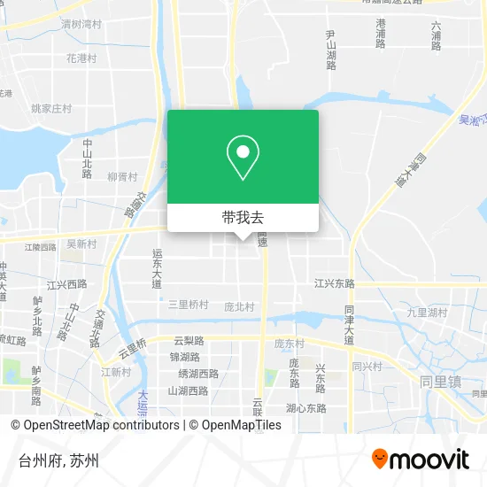 台州府地图