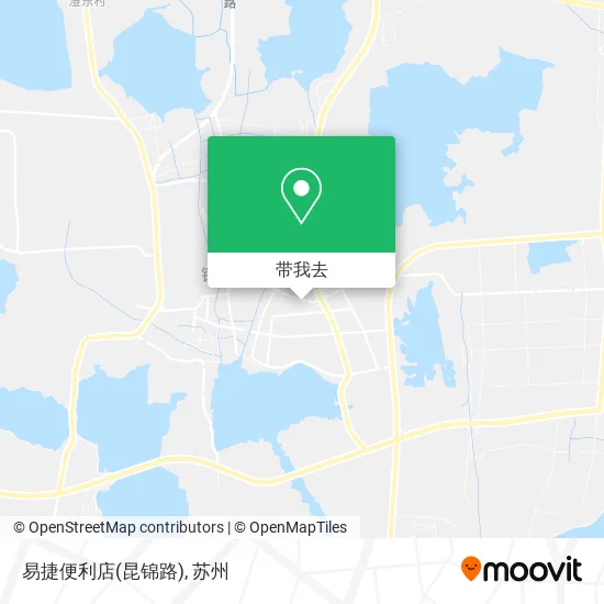 易捷便利店(昆锦路)地图