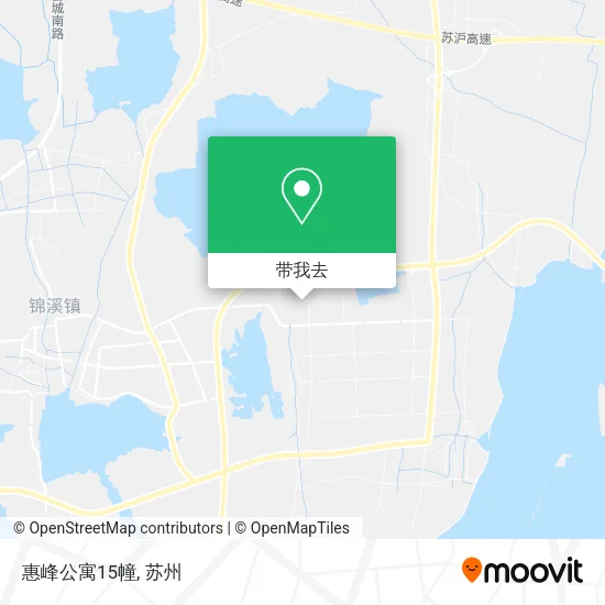 惠峰公寓15幢地图