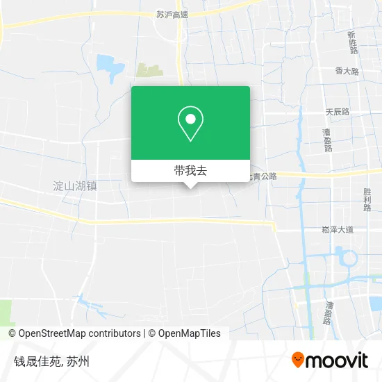 钱晟佳苑地图