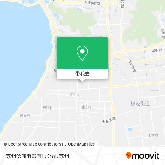 苏州信伟电器有限公司地图