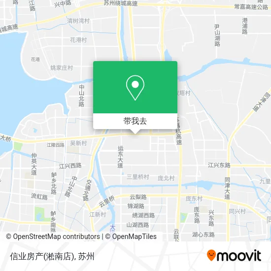 信业房产(淞南店)地图