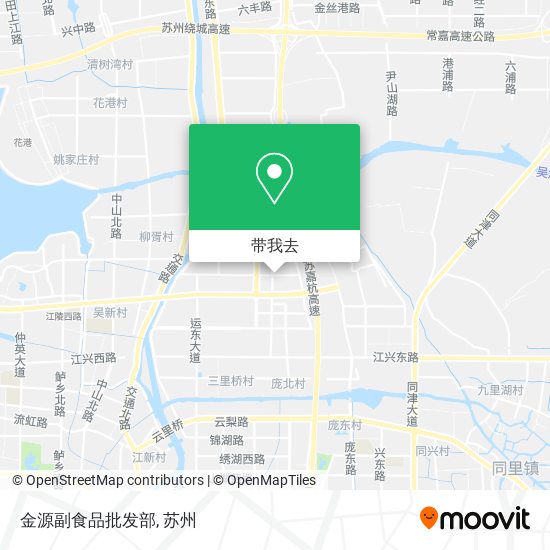 金源副食品批发部地图