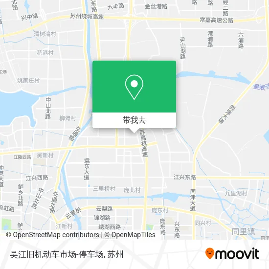 吴江旧机动车市场-停车场地图