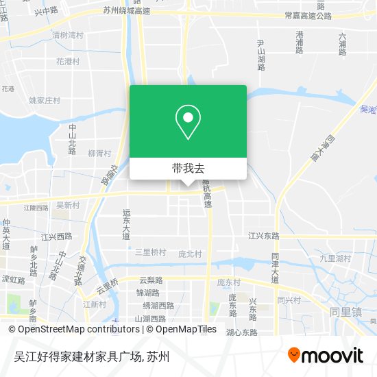 吴江好得家建材家具广场地图