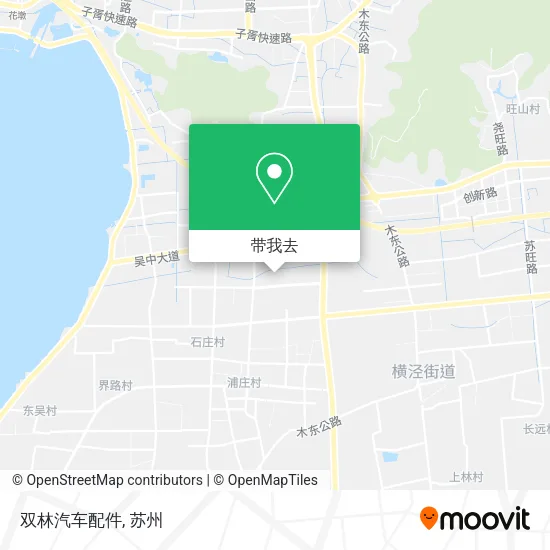 双林汽车配件地图