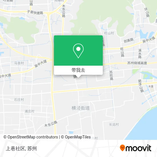 上巷社区地图
