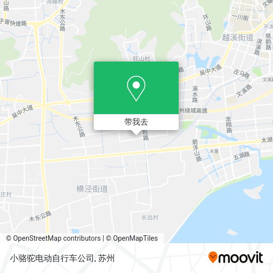 小骆驼电动自行车公司地图