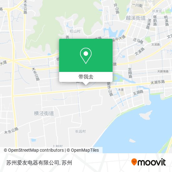 苏州爱友电器有限公司地图