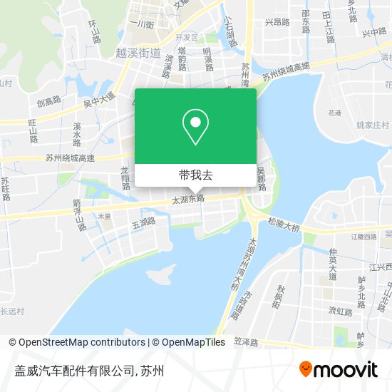 盖威汽车配件有限公司地图