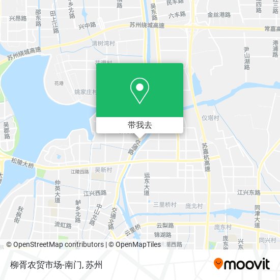 柳胥农贸市场-南门地图