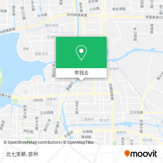 北七里桥地图