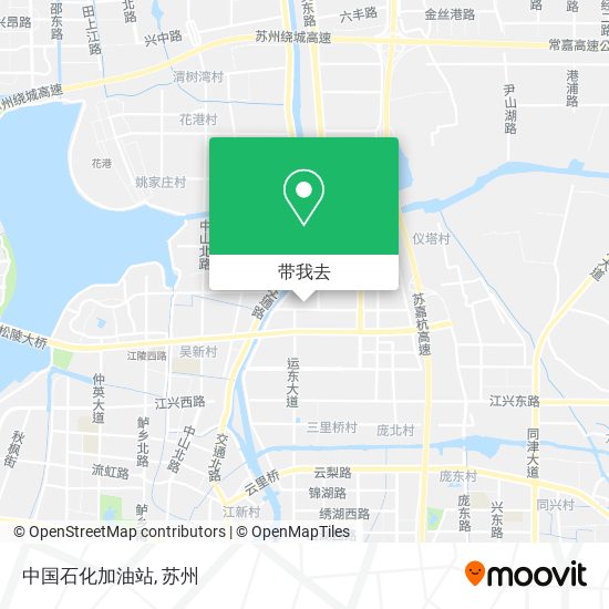 中国石化加油站地图