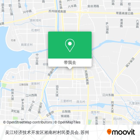吴江经济技术开发区淞南村村民委员会地图