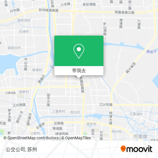 公交公司地图