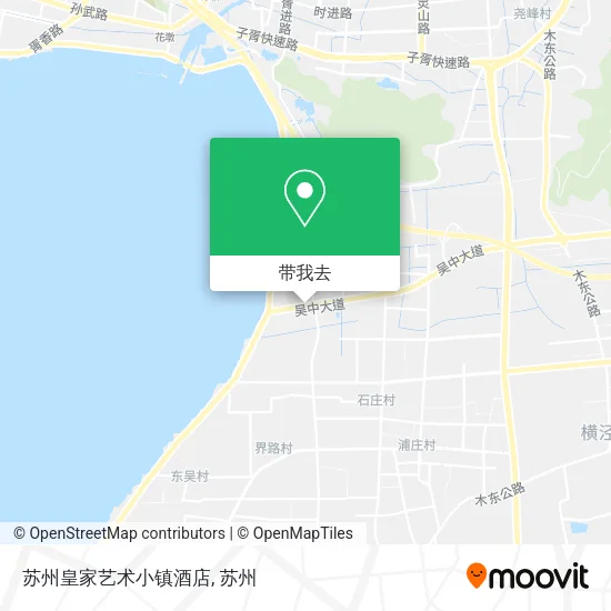 苏州皇家艺术小镇酒店地图
