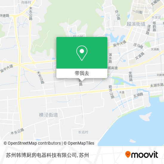 苏州韩博厨房电器科技有限公司地图