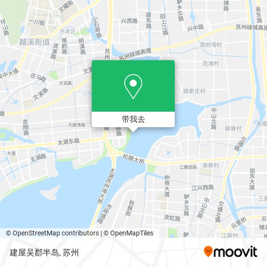 建屋吴郡半岛地图