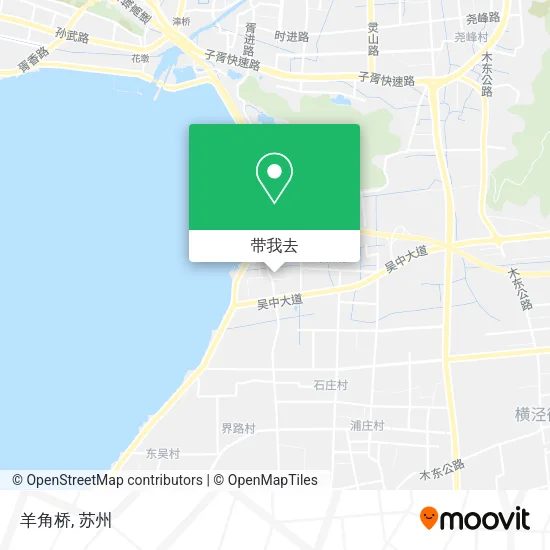 羊角桥地图