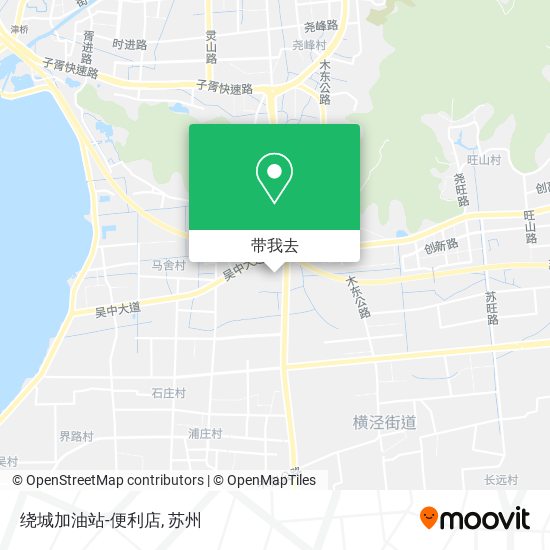 绕城加油站-便利店地图