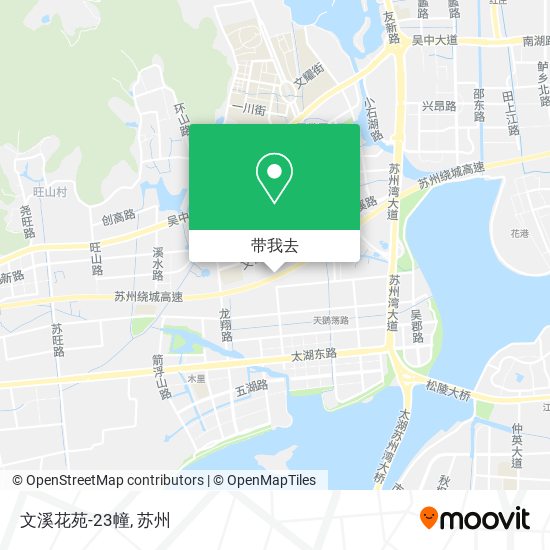 文溪花苑-23幢地图