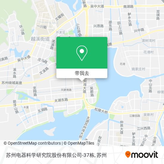 苏州电器科学研究院股份有限公司-37栋地图