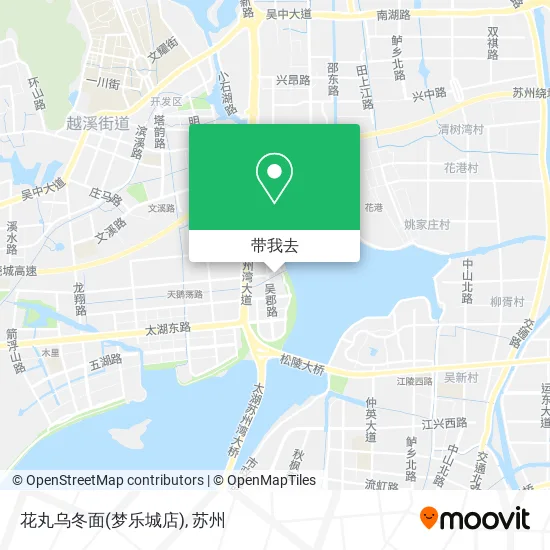 花丸乌冬面(梦乐城店)地图