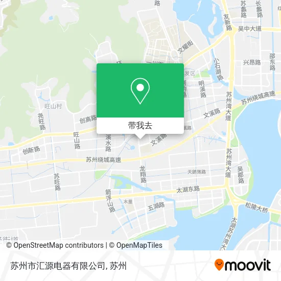 苏州市汇源电器有限公司地图