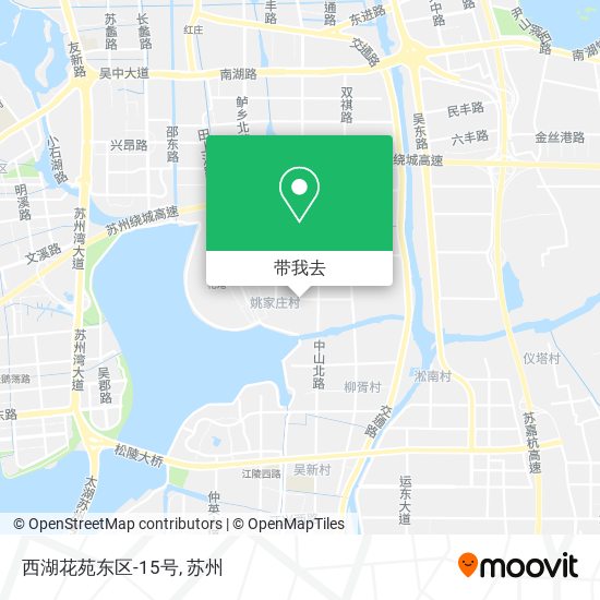 西湖花苑东区-15号地图