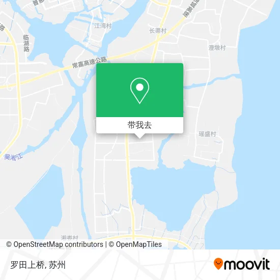罗田上桥地图