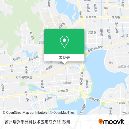 苏州瑞兴手外科技术应用研究所地图