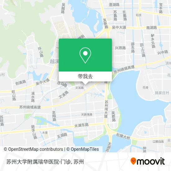 苏州大学附属瑞华医院-门诊地图