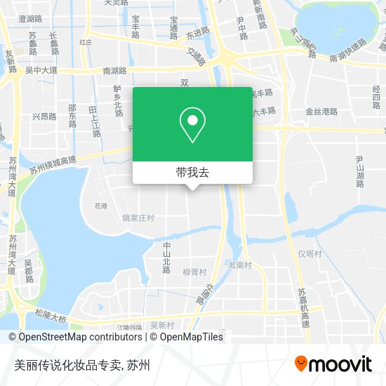 美丽传说化妆品专卖地图
